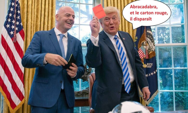 ¿Es la revocación de la tarjeta roja de Balogun un “regalo” de Infantino a Trump? ¿Es la revocación de la tarjeta roja de Balogun un “regalo” de Infantino a Trump?
